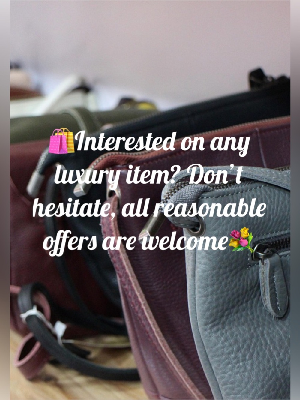 All Reasonable Offers are Welcome